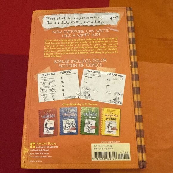 Diary of a Wimpy Kid Do-it-yourself Book - hardcover, 9780810979772, Jeff Kinney - Picture 8 of 9